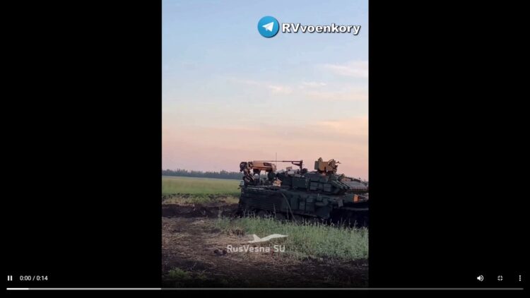 Кадр из видео ТГ-канала "Операция Z: Военкоры Русской Весны"