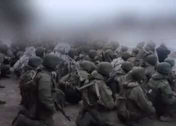Кадры из видео с ТГ-канала «Ботинок военкора»